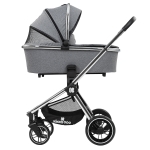 Комбинирана детска количка 3 в 1 KikkaBoo - Vicenza Premium, Beige