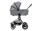 Комбинирана детска количка 2 в 1 KikkaBoo - Vicenza Premium, Black