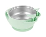 Купа с резервоар от неръждаема стомана KikkaBoo - Cat Mint, 400 ml