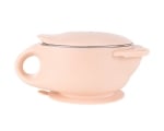 Купа с резервоар от неръждаема стомана KikkaBoo - Cat Pink, 400 ml