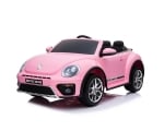 Акумулаторна кола Kikkaboo - Licensed Volkswagen Beetle, Pink