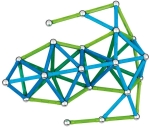 Магнитен конструктор Geomag - Classic, 142 части