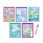 Книжка за рисуване с вода Totum - Еднорог