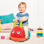 Кола за бутане Battat - Oхлювче, Със звук и светлина