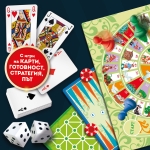 Комплект настолни игри Lisciani - Ludoteca, Колекция от 100+ класически игри