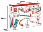 Дървена игра Hape - Домино, Мощен удар