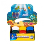 Комплект темперни бои Astra - 6 цвята, 20 ml