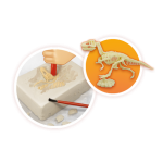 Комплект за експерименти Buki France - Вулкани и динозаври