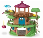 Комплект за игра Battat - Li′l Woodzeez, Къща на дървото