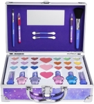 Козметичен комплект в куфарче Martinelia - Галактически мечти, Лилав