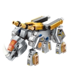 Конструктор Qman - Mechanical Beasts, Мега носорог, 162 части