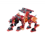 Конструктор Qman - Mechanical Beasts, Саблезъб тигър, 145 части