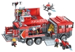 Конструктор Qman - MineCity, Пожарна команда за спешна помощ, 1431 части