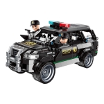 Конструктор Qman - MineCity, Полицейски автомобил, 686 части