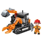 Конструктор Qman - MineCity, Спасителен багер, 176 части