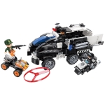 Конструктор Qman - Полицейски спасителен автомобил, 517 части