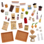 Комплект за кукли Battat - Our Generation, Кухненски шкаф с аксесоари