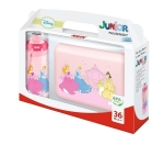 Комплект кутия за обяд и чаша NUK - Disney, Принцеси, 0.300 ml