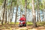 Акумулаторна кола за яздене ATV HONDA, червена