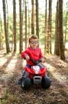 Акумулаторна кола за яздене ATV HONDA, червена
