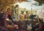 Пъзел Anatolian - Ланселот и Гуиневир, 3000 части