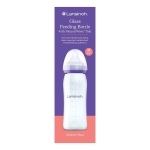 Стъклено шише с биберон Lansinoh - NaturalWave, 240 ml, 3м+
