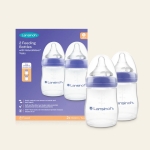 Шишета с биберон Lansinoh - NaturalWave, 160 ml, 0м+