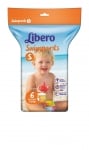 Бебешки пелени гащички за плуване Libero - Swimpants S, 6 броя