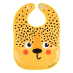 Непромокаем лигавник с джоб Canpol Babies - Hello Little, Оранжев