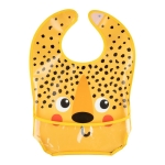 Непромокаем лигавник с джоб Canpol Babies - Hello Little, Оранжев