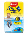 Бебешки пелени гащички за плуване Huggies - Little Swimmers 2-3, 12 броя