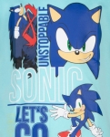 Детска тениска Sonic - Let's go