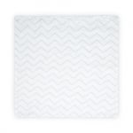 Памучна пелена Lorelli - Син зиг заг, 80 х 80 cm