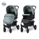Детска количка с покривало Lorelli - Olivia Basic, Green Bay