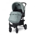 Детска количка с покривало Lorelli - Olivia Basic, Green Bay