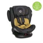 Столче за кола Lorelli - Aviator SPS IsoFix, 360°, Black & Light Grey