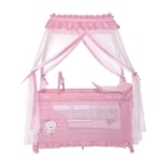 Бебешка кошара Lorelli - Magic Sleep, Hippo, Cool grey