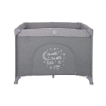 Детска кошара Lorelli Happy Game Zone - Cool Grey Star