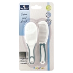 Гребен и четка Baby Care - Blush Pink