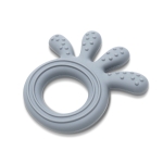 Силиконова гризалка Lorelli - Октопод, Grey