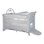 Бебешка кошара на 2 нива Lorelli - Torino Plus, Blue