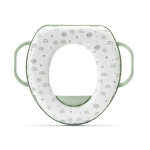 Седалка за тоалетна чиния с дръжки Lorelli - Planets, Green