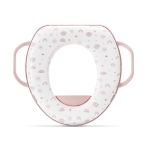 Седалка за тоалетна чиния с дръжки Lorelli - Planets, Pink