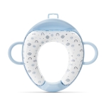 Мека седалка за тоалетна с облегалка Lorelli - Planets, Beige