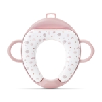 Мека седалка за тоалетна с облегалка Lorelli - Planets, Beige