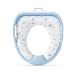 Мека седалка за тоалетна чиния с дръжки Lorelli - Planets, Blue