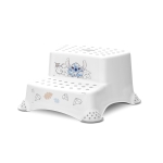 Двойно стъпало за баня Lorelli - Синя Коала, White