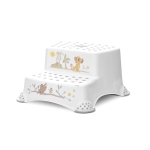 Двойно стъпало за баня Lorelli - Синя Коала, White