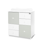 Шкаф Lorelli - 2 Box, Бял и Сив