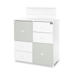 Шкаф Lorelli - 2 Box, Бял и Сив